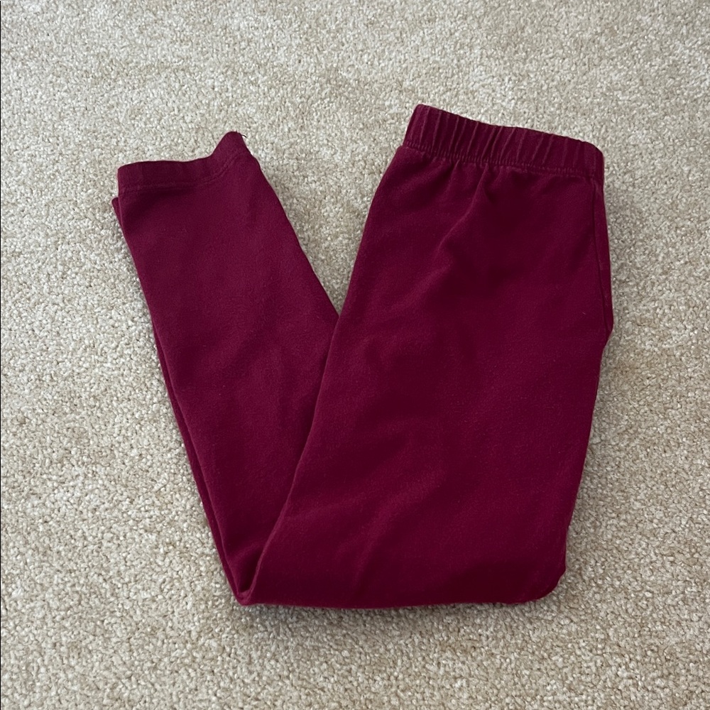 jumping beans Burgundy Girls' Leggings